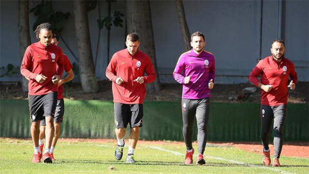 Galatasaray'da Atletico Madrid maçına kilitlendi