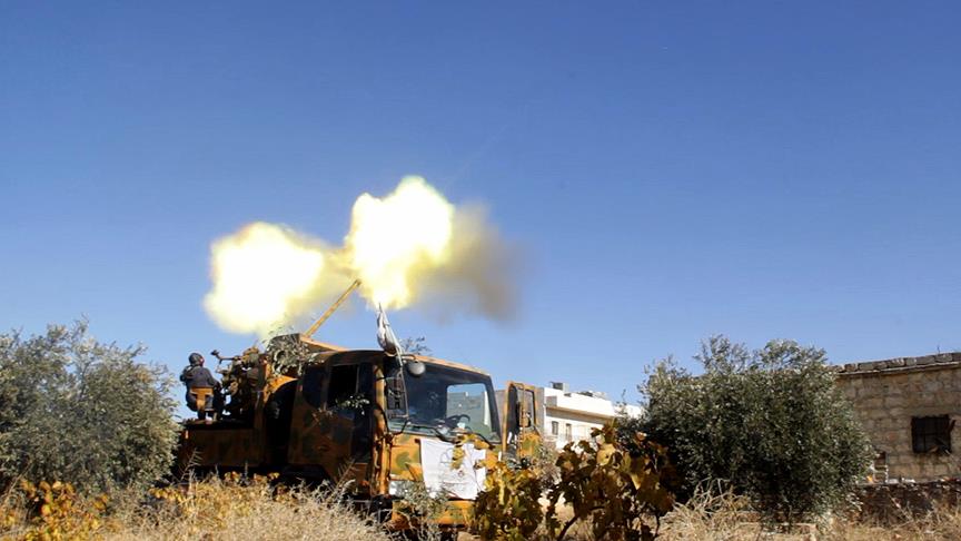 Fetih Ordusu Halep'in güneyinde 5 köy ile 5 tepenin kontrolünü sağladı