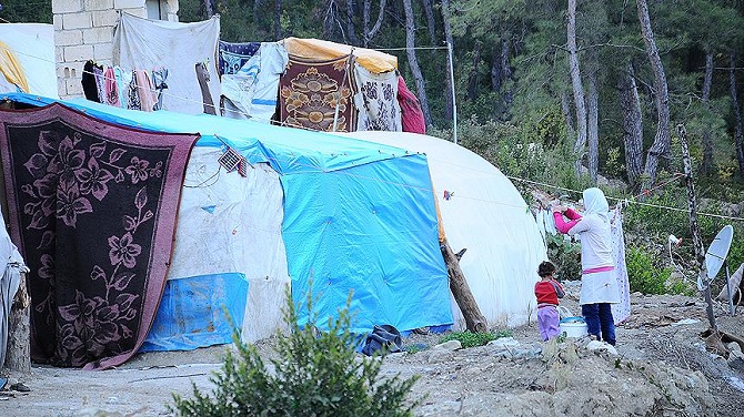 Çadırlara mahkum edilen hayatlar