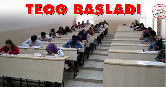 TEOG'da ilk oturum başladı