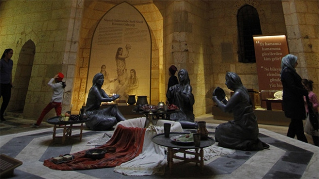 Gaziantep'teki Hamam Müzesine ilgi artıyor