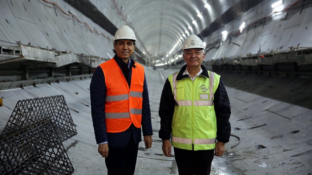 Avrasya Tüneli'nde sona yaklaşıldı