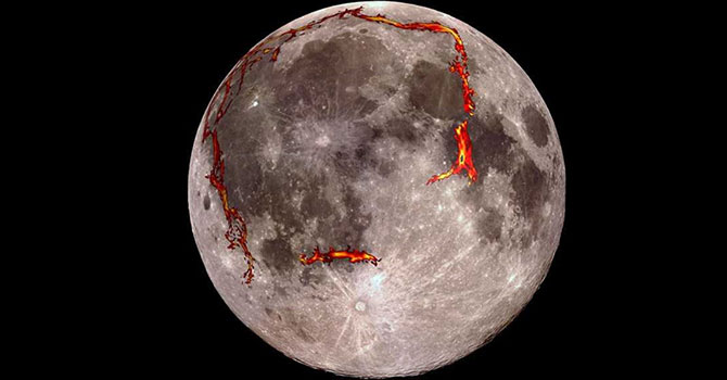 NASA, Ay'da dev bir yapı keşfetti!