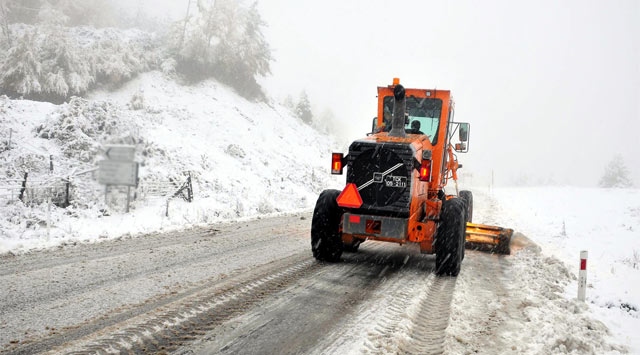 Karabük'te eğitime kar engeli