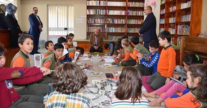 Çocuklar 'tematik kütüphane'de hayatı öğreniyor