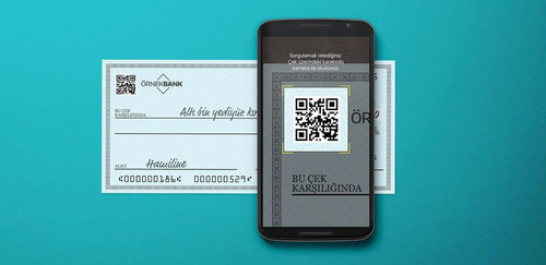 Karşılıksız çek problemi artınca, çeklere karekod geldi