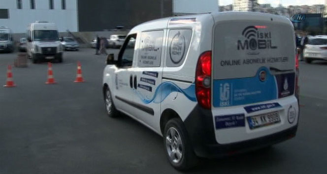 İSKİ, mobil uygulama servisiyle vatandaşın ayağına gidecek