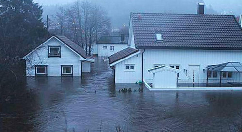 Norveç'te son 200 yılın en büyük seli