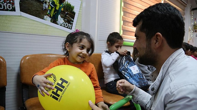 54 ülkede yaklaşık 70 bin yetime sahip çıkıyoruz