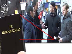 İncil'in üzerine Kur'an yazıp Hristiyanlara okudular