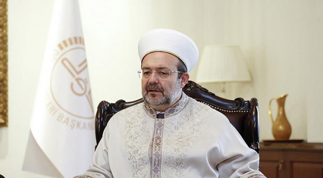 Diyanet İşleri Başkanı Görmez'den 100 Kur'an-ı Kerim bağışı