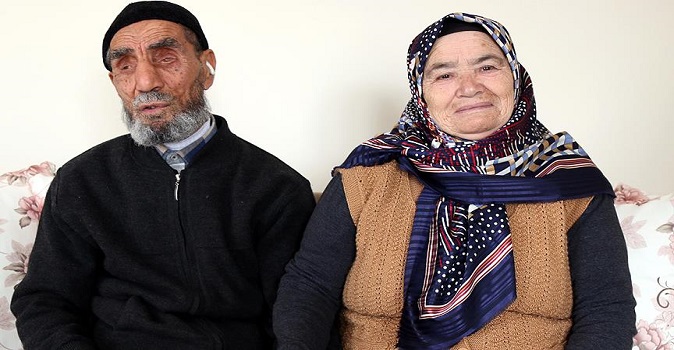57 yıldır birbirlerinin gözü ve eli ayağı oluyorlar
