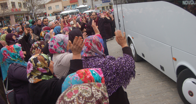 Umreciler kutsal topraklara uğurlandı