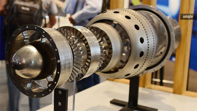 TÜBİTAK'tan yerli uçağın motoru için türbin kanadı