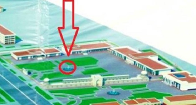 Özbekistan'da 700 yıllık minarenin yerine fıskiye!