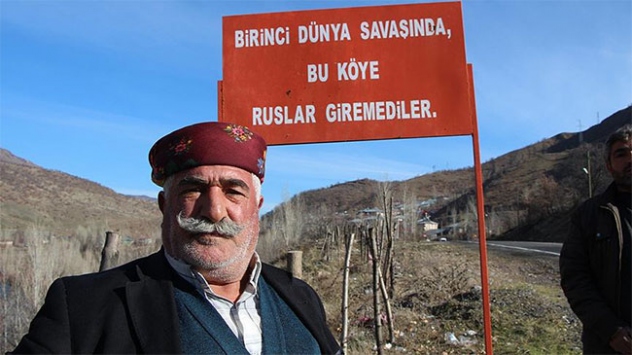 'Birinci Dünya Savaşında bu köye Ruslar giremediler