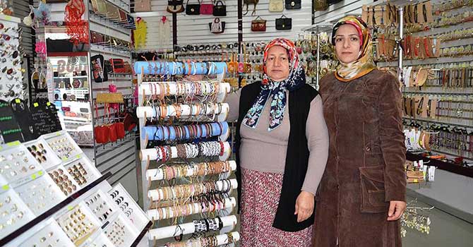 Anne ve kızının iş yeri hayali gerçek oldu