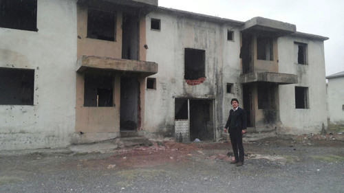 Tatvan’da afet evleri kaderine terk edildi