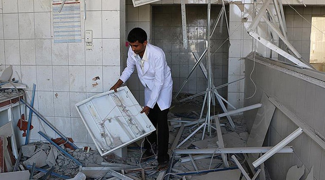 Yemen'de hastaneler kısıtlı hizmet veriyor