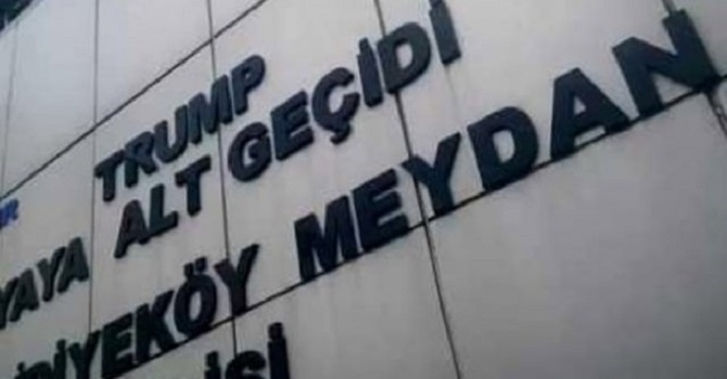 Trump'ın ismi tabelalardan silinecek