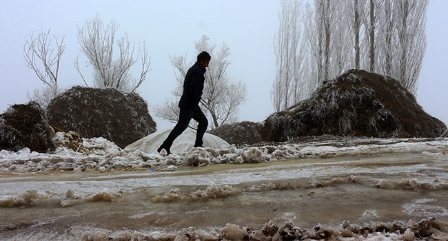 Suriyelilerin çetin kışla mücadelesi