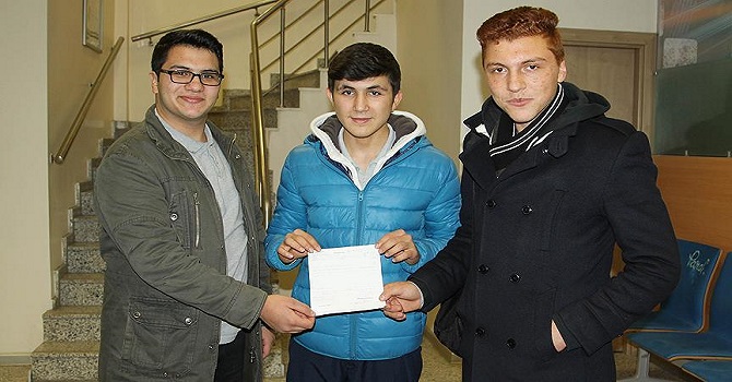 Liselilerden Bayırbucak Türkmenlerine yardım