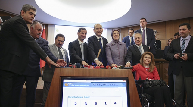 Kamuya bin 950 engelli ataması yapıldı