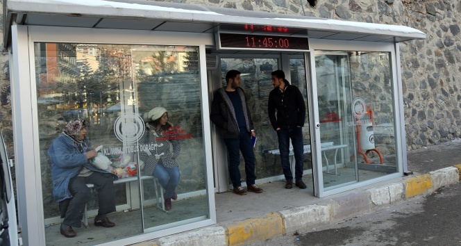 Klimalı duraklar çok beğenildi