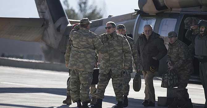 Genelkurmay Başkanı Orgeneral Hulusi Akar Şırnak'ta
