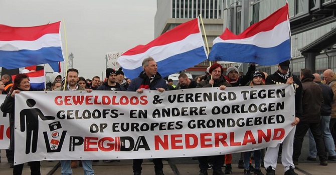 Hollanda’da ırkçı PEGIDA gösterisi