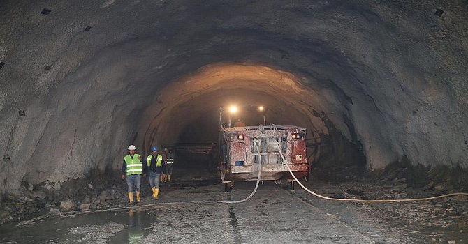 Ovit Tüneli'nde ışık ağustosta görülecek