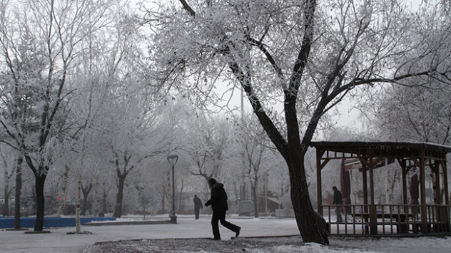 Gece en düşük sıcaklık Ardahan'da ölçüldü