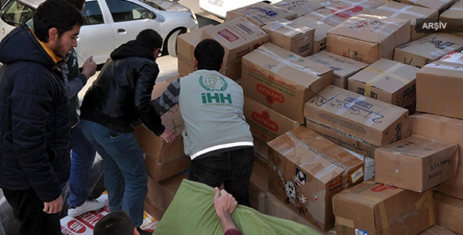 Adıyaman'dan 6 TIR Suriye'ye gönderildi