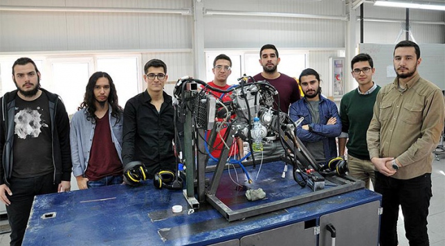 Öğrencilerin formula aracı İngiltere'de boy gösterecek