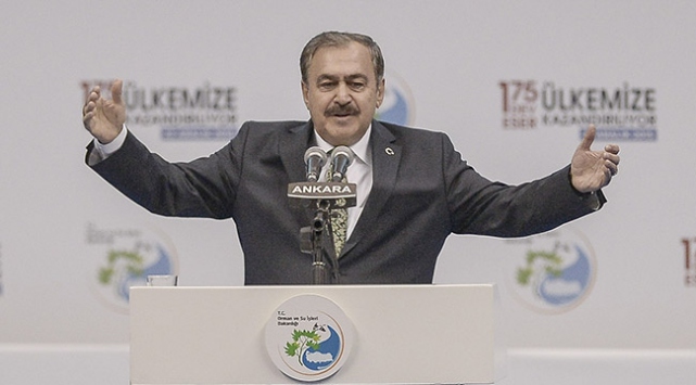 Eroğlu: 1071 gölet ve sulama hizmete sunulacak