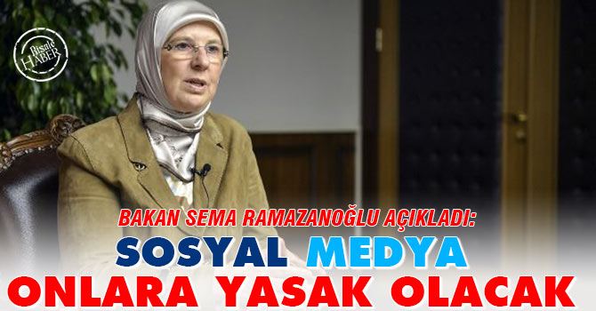 Sosyal Medya onlara yasak olacak