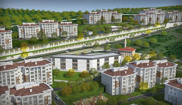 Erzurum'da 500 aile konut sahibi oldu