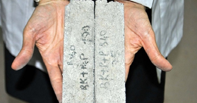 Linyit külünden yapı malzemesi üretildi