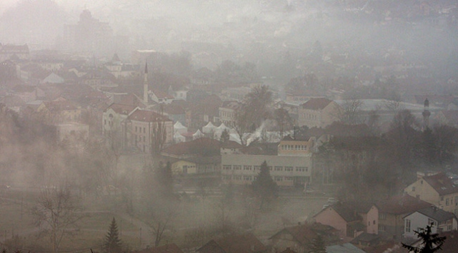 Bosna Hersek'te hava kirliliği ciddi boyutlarda
