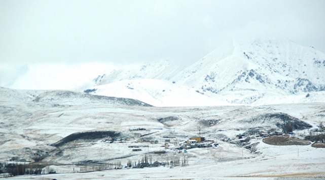 Gece en düşük sıcaklık Ağrı'da ölçüldü