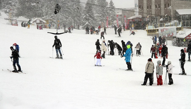 Uludağ'da kar hasreti bitiyor