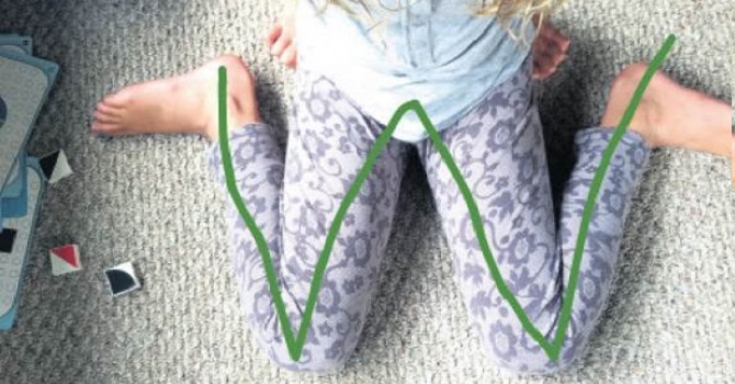 Çocuğunuz bu şekilde oturuyorsa