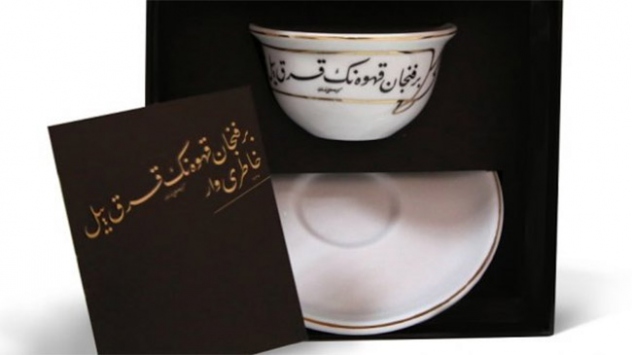 Kahvenin 40 yıllık hatırı fincana işlendi