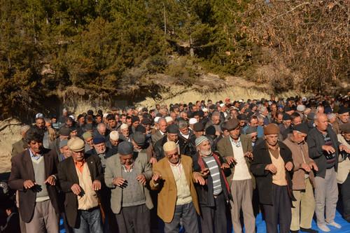 Çameli'nde yağmur duasına çıkıldı