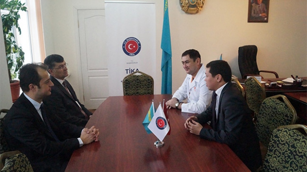 TİKA'dan Kazakistan sağlık idaresine destek