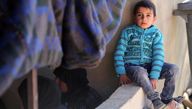 Savaş mağduru çocuklar AFAD'ın korumasında