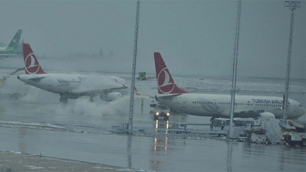 THY 200'ü aşkın seferi iptal etti