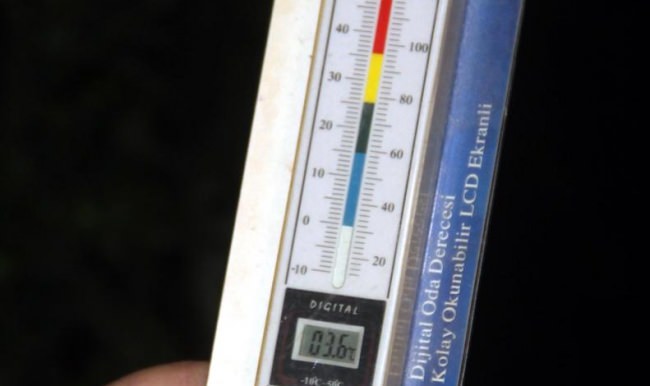 Çiftçilerden zirai don nöbeti