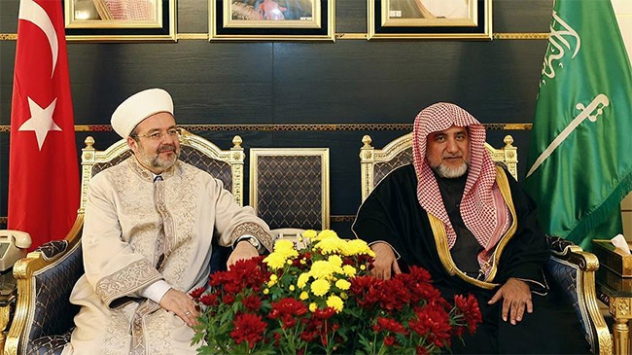 Diyanet İşleri Başkanı Görmez, Suudi Arabistan'da