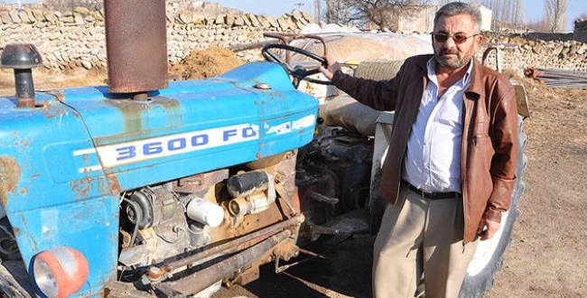 Traktöre HGS ihlalinden 6 bin 652 lira ceza